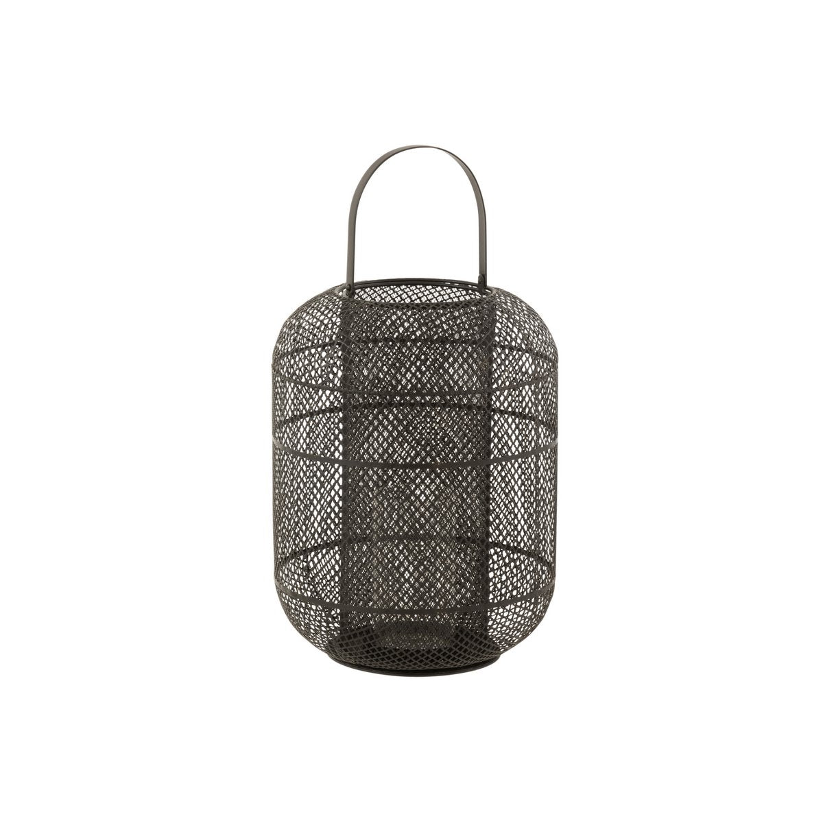 J-Line Lantern Donny Iron Black