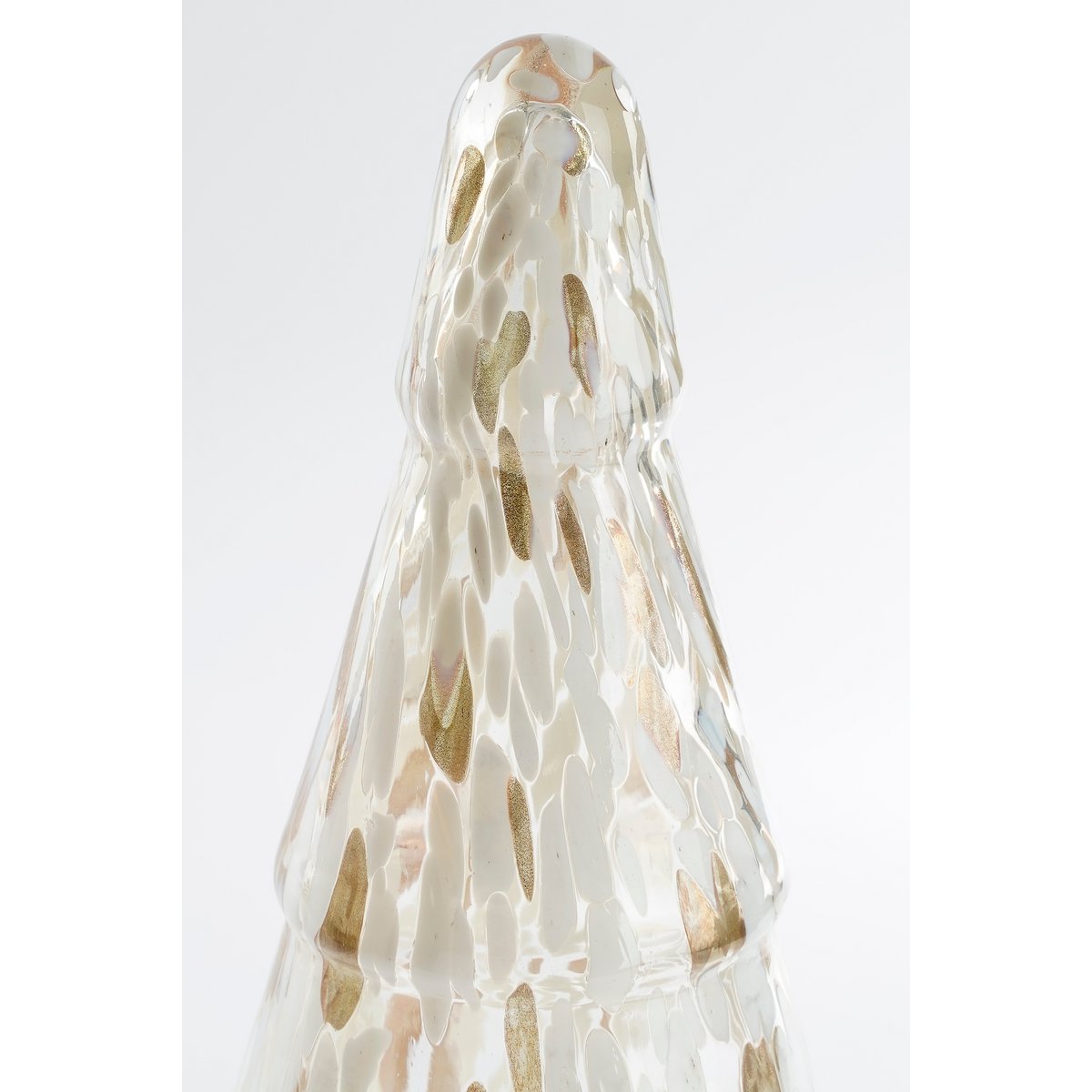 Christmas decoration Tree - H41.5 x Ø16 cm - Glass - White